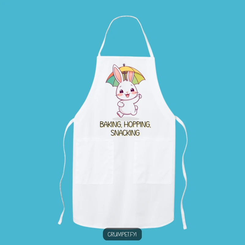 Funny Rabbit Apron - Biscuit Baker Buddy, Joyful Kitchen Accessory, Great Gift for Bakers