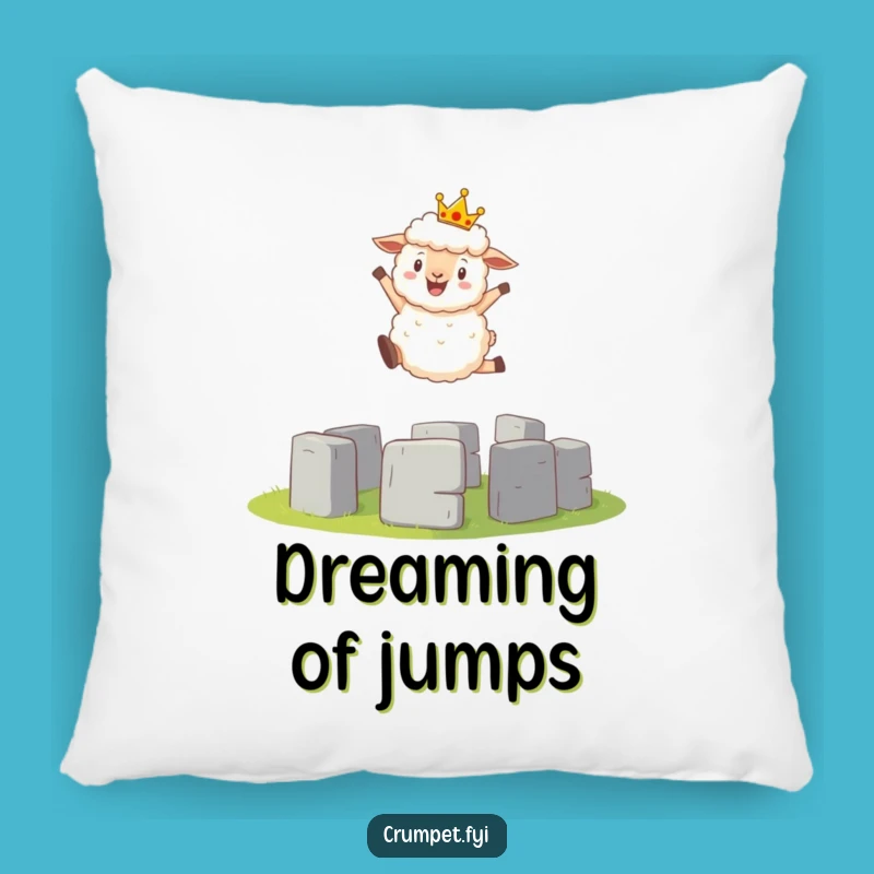 Funny Sheep Pillow: Royal Leap Comfort, Soft & Funny Gift Idea!
