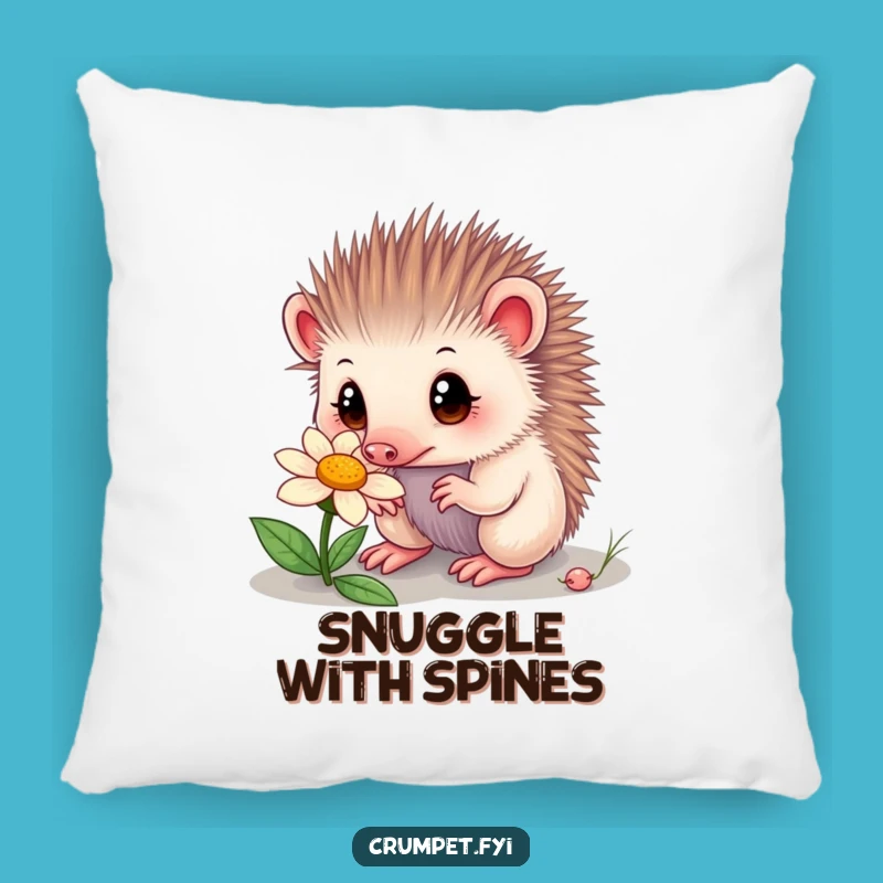 Funny Echidna Pillow: Cozy Curiosity Cushion, Perfect Humorous Gift