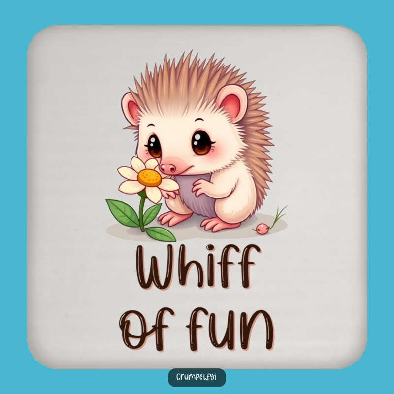 Funny Echidna Coasters: Curious Surface Protectors, Perfect Humorous Gift Set