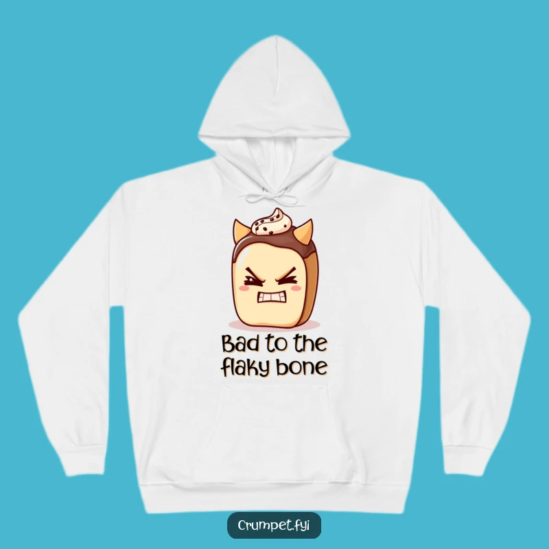 Funny Pain Au Chocolat Hoodie: Cozy Up with This Devilish Pastry Pal