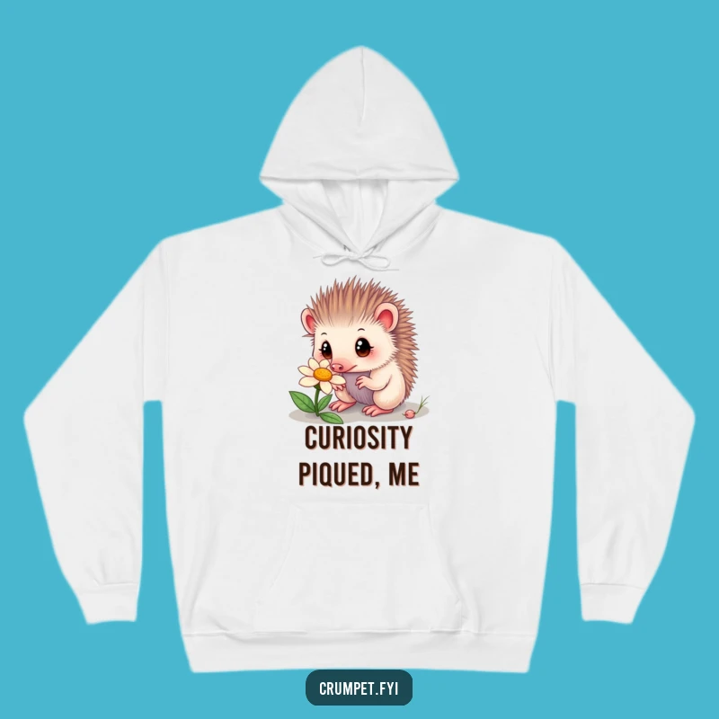 Funny Echidna Hoodie: Cozy & Curious Companion, Perfect Humorous Gift