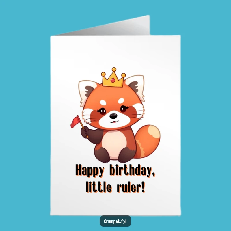 Free Printable Birthday Card: Panda King for a Joyful, Funny Downloadable Gift