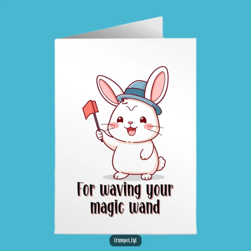 Free Printable Rabbit Thank You Card - Delightful Downloadable Gift for Gratitude