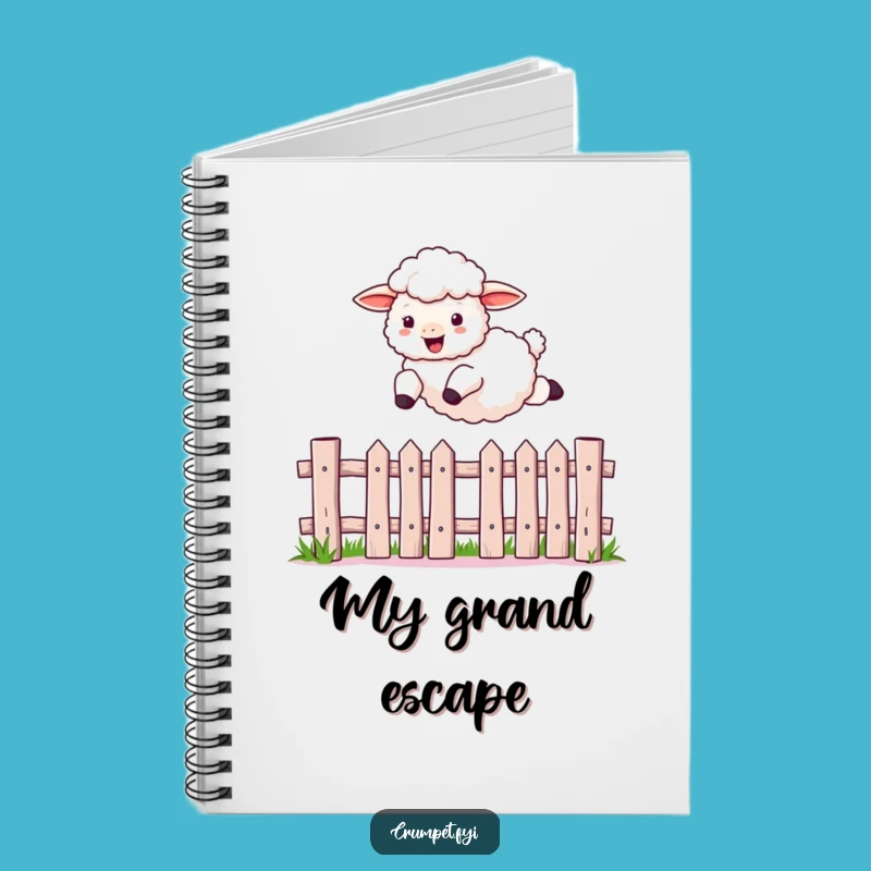 Funny Sheep Notebook, Hilarious Farm Animal Journal for Jotting Laughs