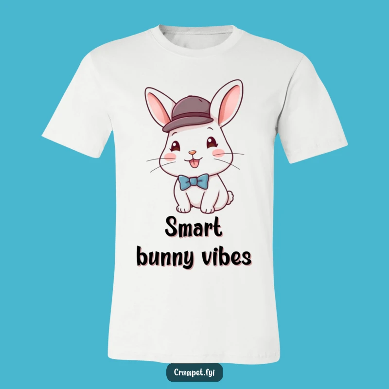 Funny Rabbit Gentleman T-Shirt, Dressed to Impress and Amuse