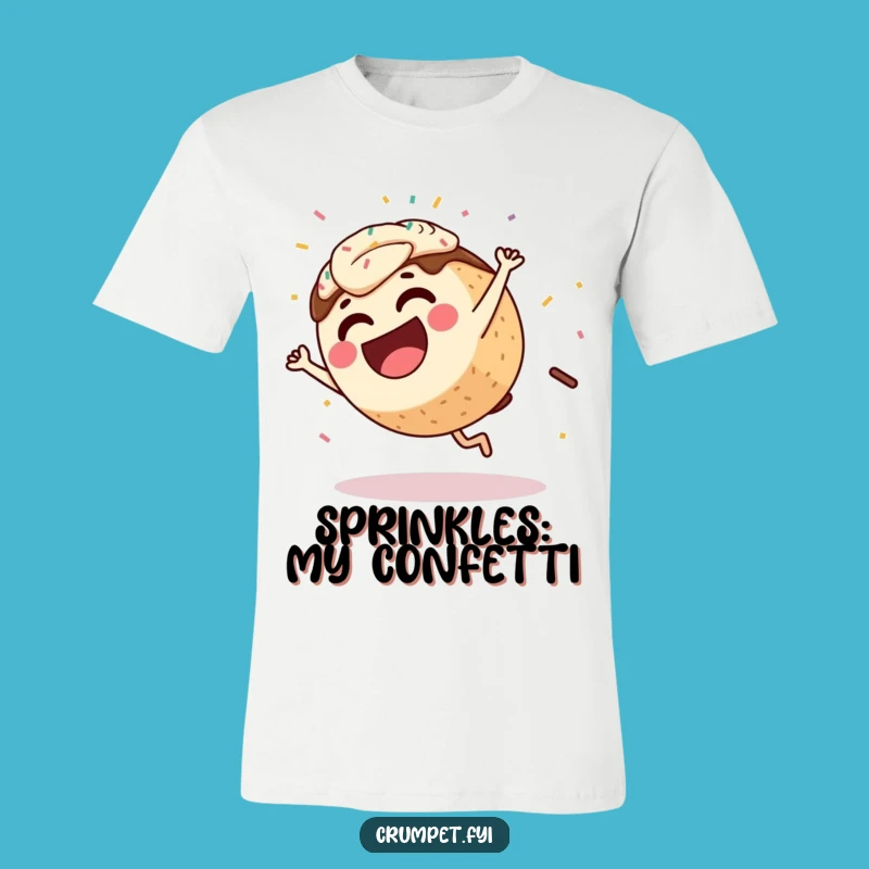 Funny Coffee Cake Cartwheel T-Shirt: Wearable Joy and Hilarious Pastry Style